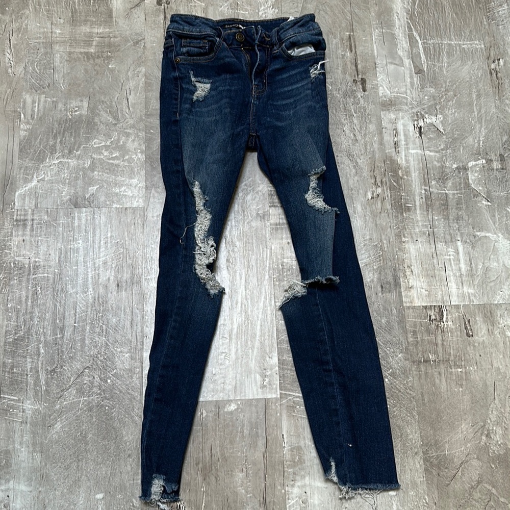 Fashion nova size 0 jeans